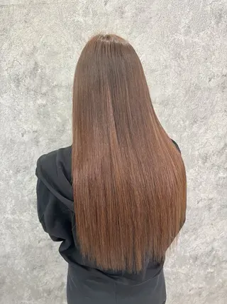 ロング カラー 外れにくいエク💚 EST梅田TAKIのヘアスタイル