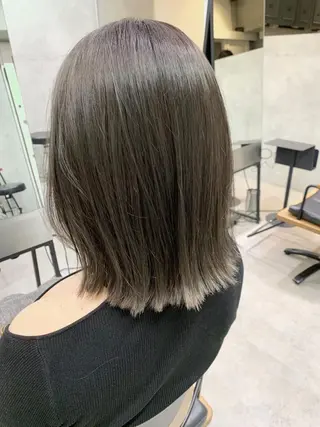 ミディアム 似合わせヘア✔️ 店長 オオキアキヒロのヘアスタイル