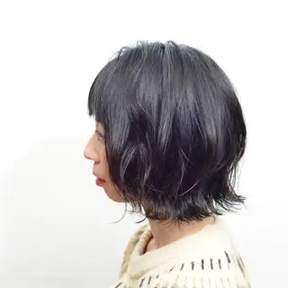 ミディアム 🌟NOON🌟 野崎謙吾のヘアスタイル