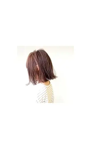 ミディアム カラー ワタベ ハヤト/ トップデザイナーのヘアスタイル