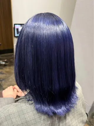 ミディアム カラー 透明感カラー/パーマ 🌀アオノのヘアスタイル