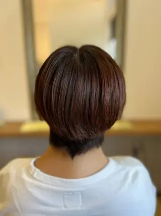 ショート 🐰ハイトーンカラー 畠山　渡🐰のヘアスタイル