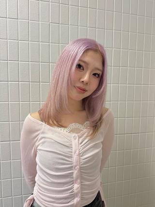 カラー ブリーチ/レイヤー /sakura🌸のヘアスタイル