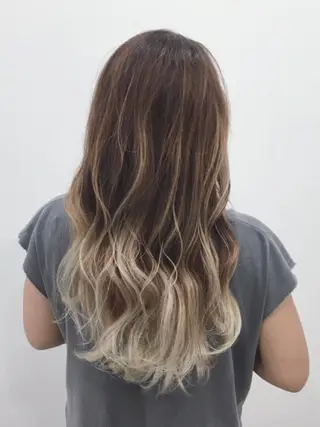 ロング カラー 長塚 翔也のヘアスタイル