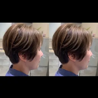 ショート カラー 【20時〜22時】 KENのヘアスタイル