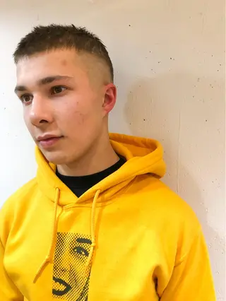 メンズ 🌈圧倒的デザイン パーマ 関和希のヘアスタイル