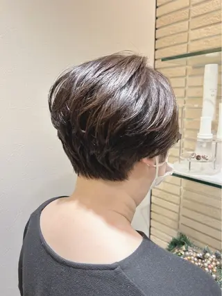 ショート ちあい🌈 アトリエJDパリのヘアスタイル