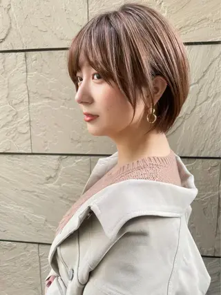 ショート カラー L.E.M泉中央店長 小野寺優斗のヘアスタイル