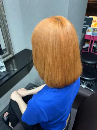 ミディアム カラー パーマ ヘアアレンジ メンズ キッズ 🫧Selene SHOGO🫧のヘアスタイル