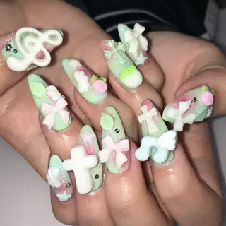 ネイル aya 🍓のネイルデザイン