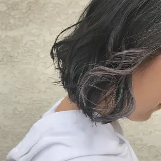 カラー miu. ボブ/半個室サロンのヘアスタイル