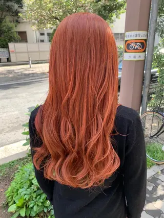 ロング カラー 💎髪質改善💎 西森千夏のヘアスタイル