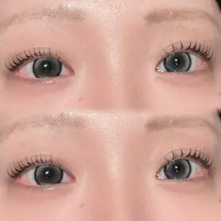 Sakuraෆ˚* 透け感ベージュ🥨のマツエク・マツパデザイン