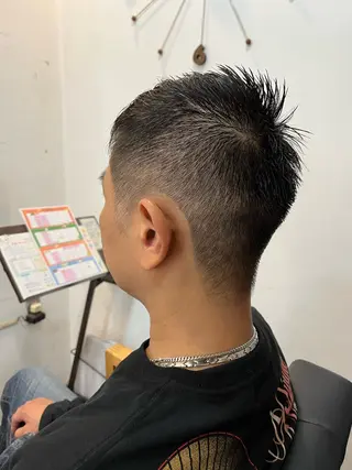 ショート メンズ 橋野 来夢のヘアスタイル