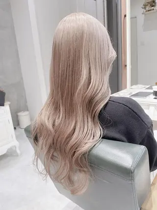 ロング カラー Days 透明感カラーのヘアスタイル