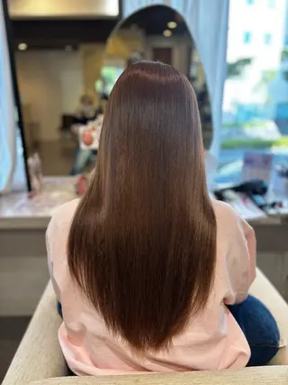 カラー 中俣 志歩のヘアスタイル