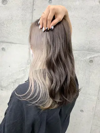 セミロング 山田 絵里菜のヘアスタイル
