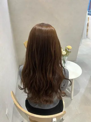ロング Mao 🎀bob 赤み撃退🌿艶カラーのヘアスタイル