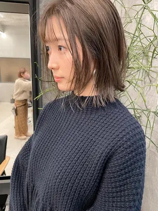 ショート カラー センスをお届けします 大谷将生infpのヘアスタイル