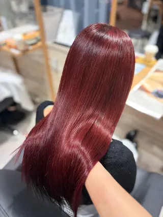 ロング 鎌田 優依のヘアスタイル