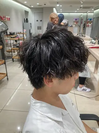 パーマ メンズ 💠メンズ縮毛矯正 /パーマ💠林慶太のヘアスタイル