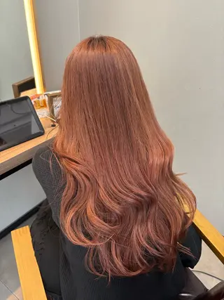 ロング カラー レイヤー✂︎透明感/ 艶カラー🤍noaのヘアスタイル