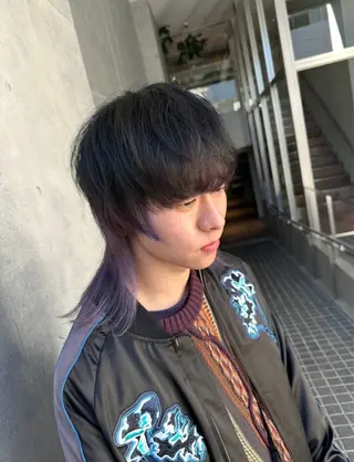 メンズ アニメデザイン美容師 ブリーチ/カット僚汰のヘアスタイル