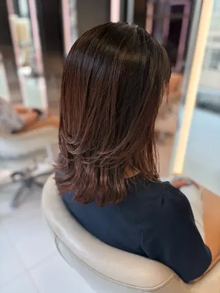 ミディアム 🌈透明感カラー🌈 えのもとすみれのヘアスタイル