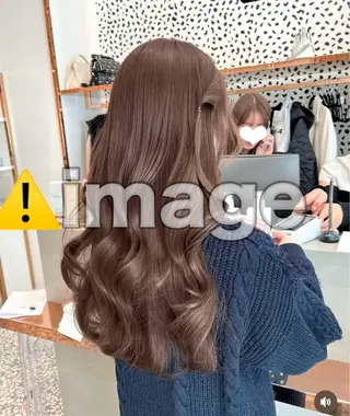 ロング DRIP HONOKAのヘアスタイル