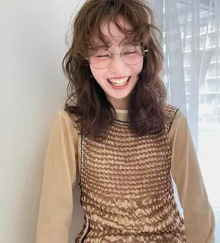 ミディアム パーマ ✨カット&パーマ✨ 川西詩乃のヘアスタイル