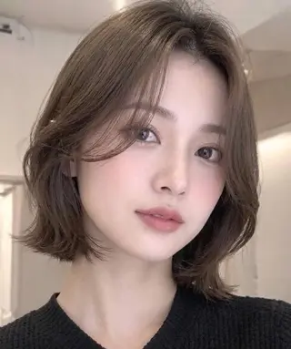 ショート 木下 結華のヘアスタイル