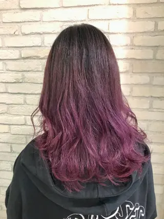 セミロング カラー 大平 美沙のヘアスタイル