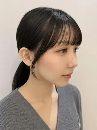 ロング 中韓🇨🇳🇰🇷 トレンド&髪質改善のヘアスタイル
