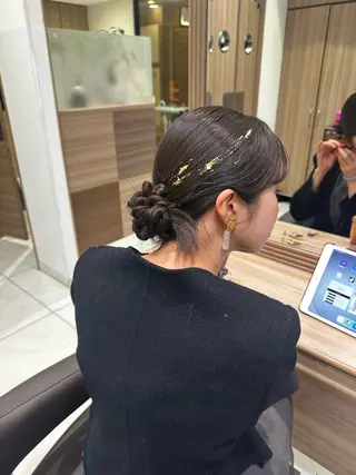 ロング ヘアアレンジ ヘアセット/メンズ パーマChihoのヘアスタイル