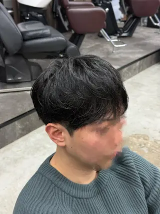 パーマ メンズ masahi🐈‍⬛ パーマモデル様募集中のヘアスタイル