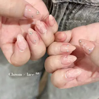 ネイル 新宿代々木/キレイめ ちゅるん/miriのネイルデザイン
