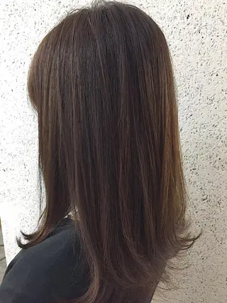 ミディアム カラー ヘアアレンジ ✨ハイクオリティ✨ 山本香也のヘアスタイル