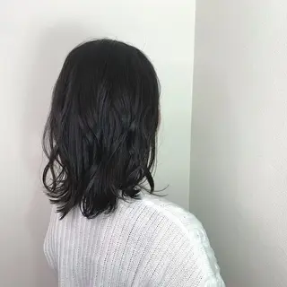 ミディアム ボブウルフ/ボブ Satsuki【名駅のヘアスタイル