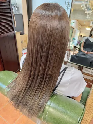 ロング カラー 石井 佑樹のヘアスタイル