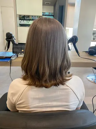 カラー 才田 まりなのヘアスタイル