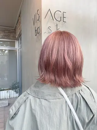 ミディアム カラー sato ayaka |透明感カラー🫧のヘアスタイル