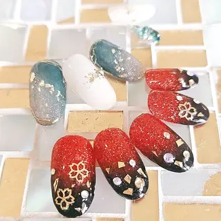 ネイル 手描きｱｰﾄ&推し活 🌟Wisteriaのネイルデザイン