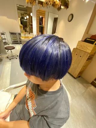 カラー メンズ Fizelle福島 Honokaのヘアスタイル