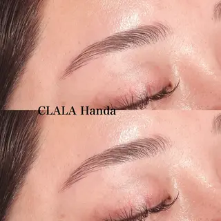 アイブロウ CLALA handa EMIのマツエク・マツパデザイン