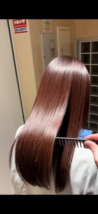 ロング 美髪矯正‎×髪質改善 任せて🤍Ko-taのヘアスタイル