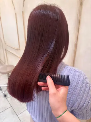 カラー 艶髪/髪質改善/ ホンダリコのヘアスタイル