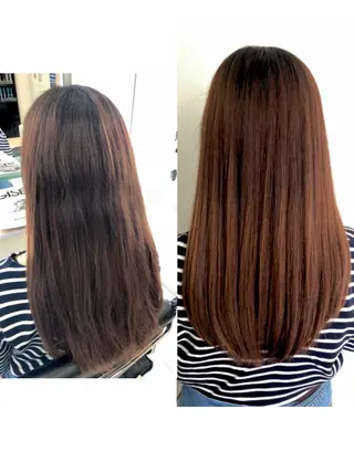 セミロング パーマ KONOMI スタイリストのヘアスタイル