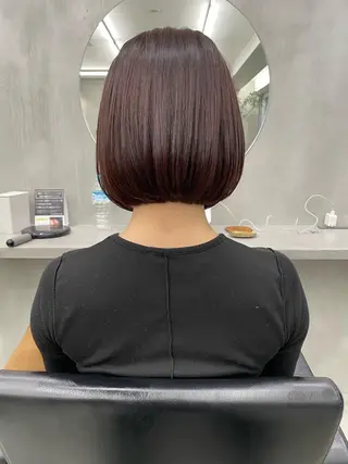 ショート カラー 👑ボブはお任せ ミヤノ👑のヘアスタイル