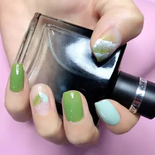 ネイル OCEAN nail パラジェル　取扱い店のネイルデザイン