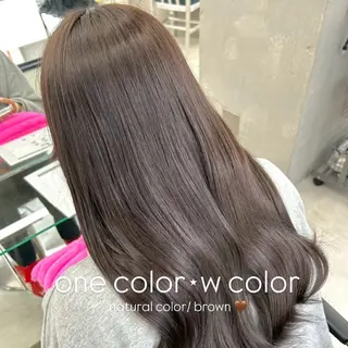 カラー 艶カラー⋆ヘアセット ⋆エクステ⋆みゆ🌼のヘアスタイル